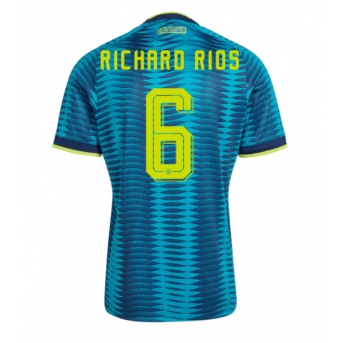 Billige Fotballdrakt Colombia Richard Rios #6 Replika Bortedrakt VM 2026 Kortermet